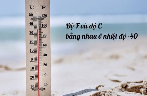 1 độ C bằng bao nhiêu độ K, F? Cách chuyển nhiệt độ