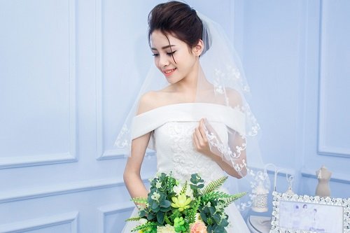 Hình ảnh cô dâu xinh đẹp trong ngày cưới-11
