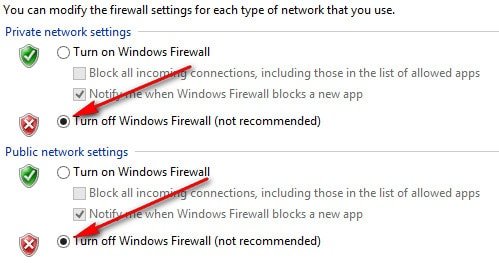 Cách bật/tắt tường lửa (Firewall) trên Win 7, 8.1, 10-11