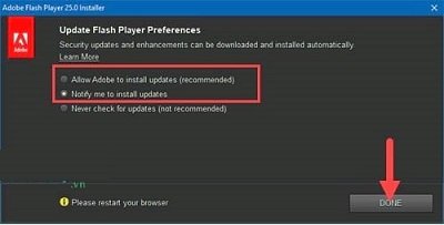 Cách cập nhật Adobe Flash Player trên Chrome, Cốc Cốc, Firefox-5