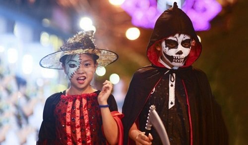 Cách hóa trang Halloween đơn giản cho học sinh-24