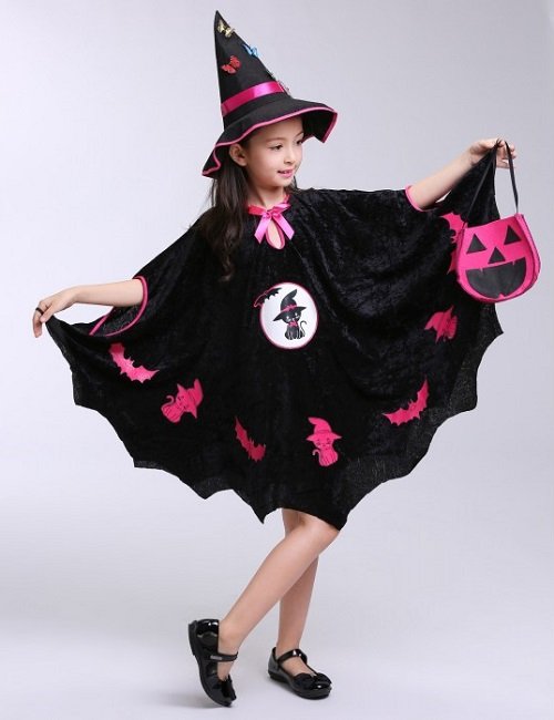 Cách hóa trang Halloween đơn giản cho học sinh-12