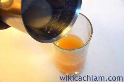 Cách pha trà sữa vị táo-6