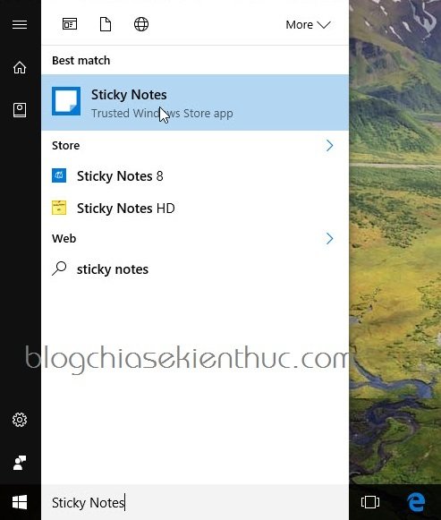 Cách tạo và lưu sticky note trên desktop win 7, 8, 10-5