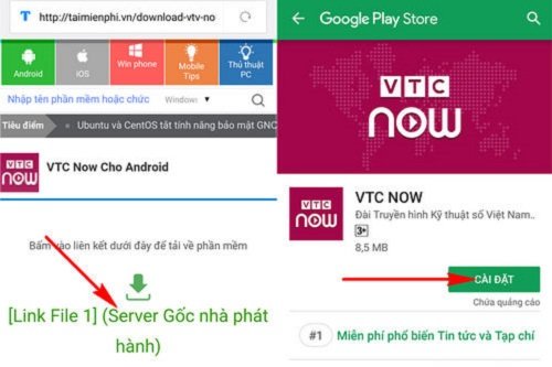 Cách xem kênh VTC3 trên điện thoại Android, iPhone-2