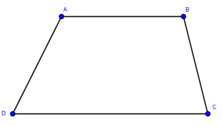 Cách tính diện tích hình thang vuông, cân khi biết độ dài 4 cạnh