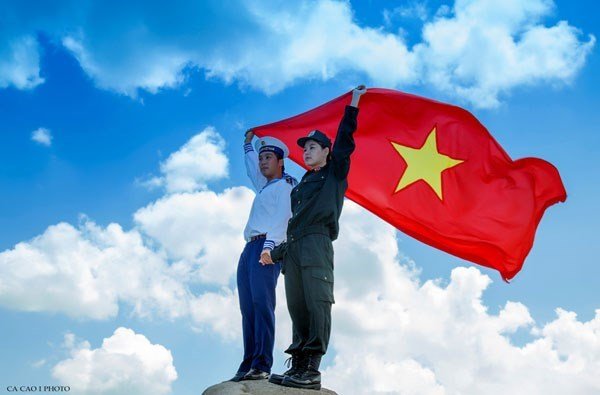 Hình lá cờ Việt Nam ảnh quốc kỳ đẹp, rõ, sắc nét-8