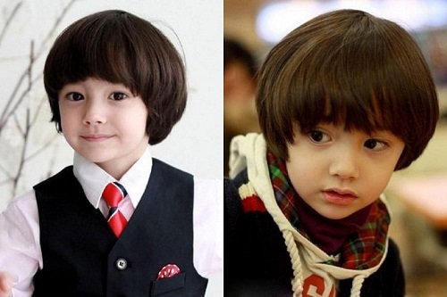 10 kiểu tóc bé trai Hàn Quốc đẹp thời trang-5