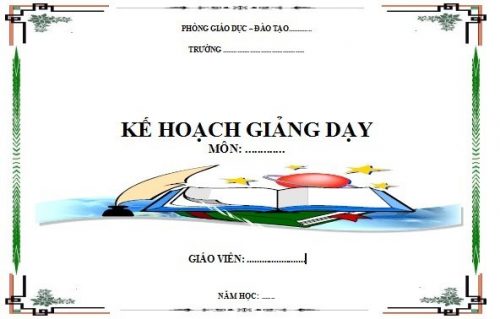 Mẫu bìa giáo án đẹp mới nhất cho Giáo viên-4