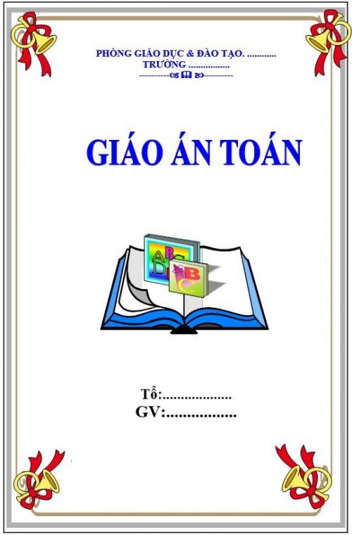 Mẫu bìa giáo án đẹp mới nhất cho Giáo viên-8