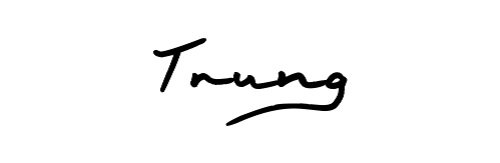Chữ ký tên Trung – Những mẫu chữ ký tên Trung đẹp nhất-6