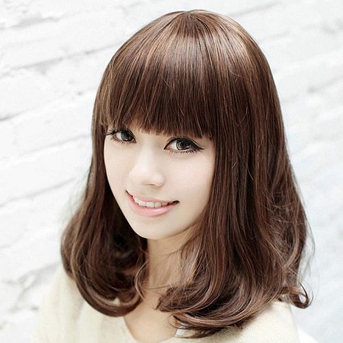 Mẫu tóc xoăn ngang vai kiểu Hàn Quốc được yêu thích-10