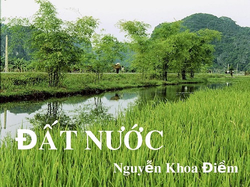 Những bài thơ hay nhất của Nguyễn Khoa Điềm