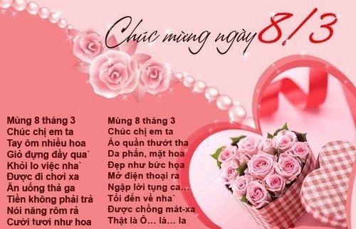 Những bài thơ hay về ngày 8/3 hay, ý nghĩa nhất