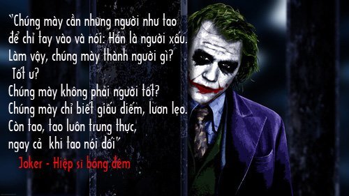 Những câu nói hay của Joker với triết lý thâm sâu-2