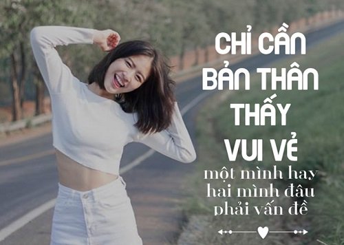 STT độc thân vui tính, CAP về cô gái độc thân mạnh mẽ-3