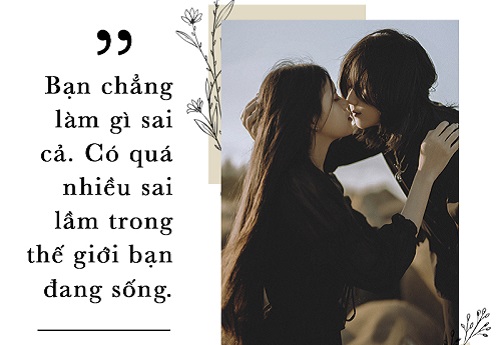 Những câu nói hay về tình yêu đồng giới, Stt thả thính LGBT-2