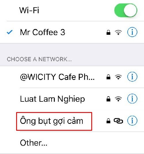 Tên Wifi hay chất, độc đáo, bá đạo nhất Việt Nam-7