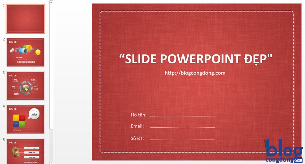 50 mẫu Slide thuyết trình đẹp và chuyên nghiệp nhất cho Powerpoint-7