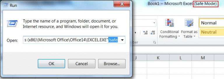 Hướng dẫn xử lý khi Excel bị treo (Not responding)-5