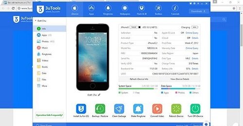 3uTools là gì? Cách tải và sử dụng 3uTools cơ bản-5