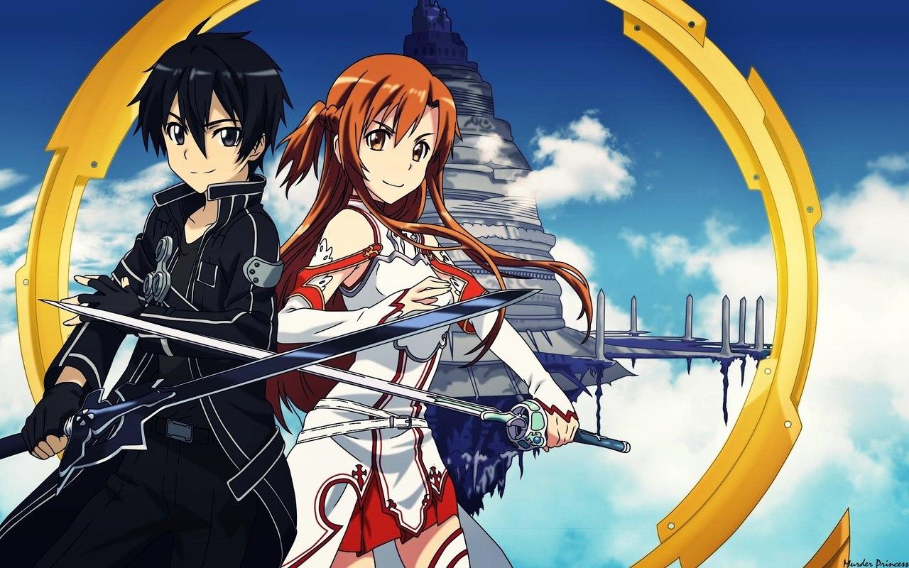 Ảnh Kirito và Asuna, anime Kirito trong Sword Art Online-13