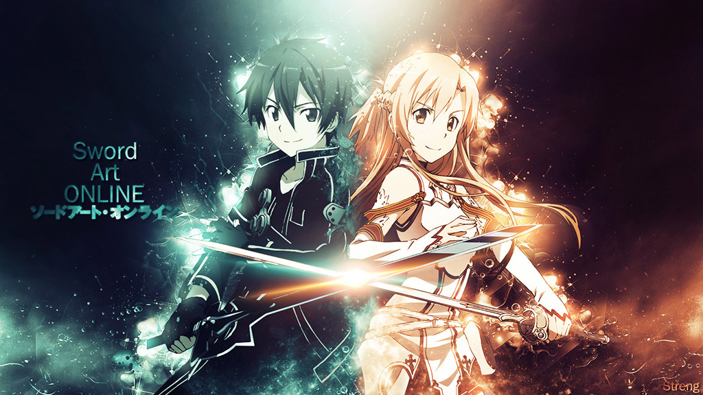 Ảnh Kirito và Asuna, anime Kirito trong Sword Art Online-18