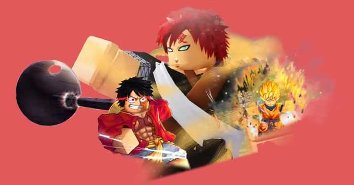 Một số chiến binh trong game Anime Warriors trên Roblox