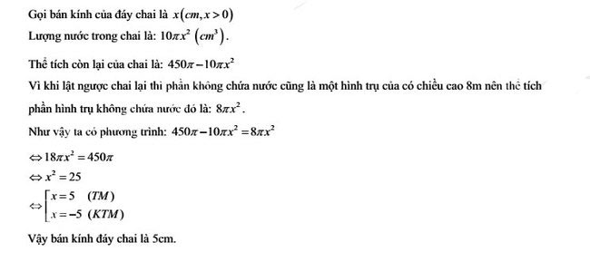 Đáp án đề thi vào 10 môn Toán Bình Thuận 2023