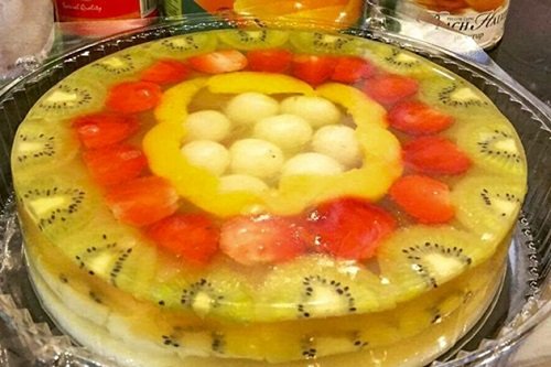 Cách làm bánh sinh nhật bằng rau câu trái cây đậm đà
