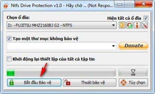 Đóng băng USB, chặn Virus, bảo vệ dữ liệu an toàn với Ntfs Drive Protection-2