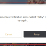 Lỗi file game Genshin Impact