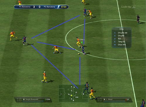 [Góc chiến thuật FO3] Lối đá tấn công Pressing hiệu quả trong Fifa Online 3-1