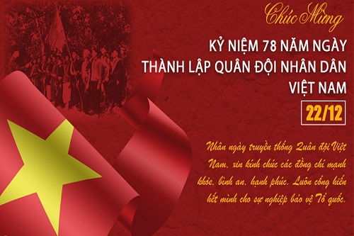Lời chúc ngày 22/12 hay, STT ngày Quân đội nhân dân Việt Nam-4
