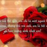 Ảnh chúc mừng sinh nhật người yêu lãng mạn