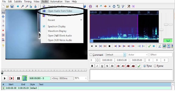 Hướng dẫn tạo phụ đề cho video bằng phần mềm Aegisub-7