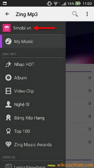 Hướng dẫn tạo tài khoản Zing MP3 trên iPhone, Android-6