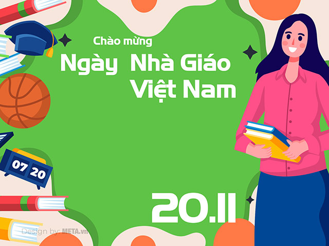 Download Thiệp chúc mừng ngày Nhà giáo Việt Nam 20/11 đẹp