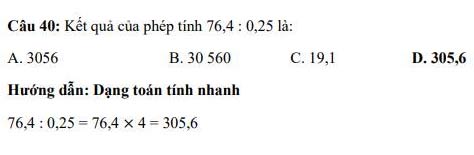 Đáp án mã đề 122