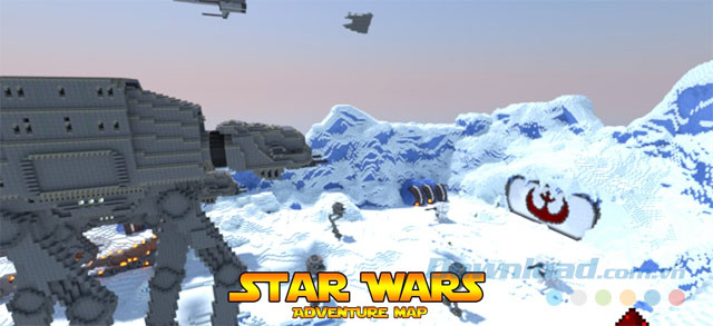 Map Star Wars trong Minecraft