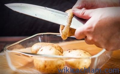 Cách làm khoai tây chiên vị chanh tỏi