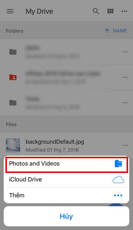 Cách sao lưu hình ảnh từ Iphone lên Icloud, Dropbox, Google Drive-13