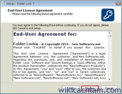 Cách khóa thư mục trên máy tính bằng phần mềm Folder Lock-3