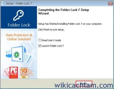 Cách khóa thư mục trên máy tính bằng phần mềm Folder Lock-5