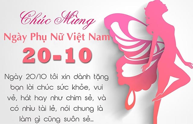 Thiệp chúc mừng ngày 20/10 ý nghĩa